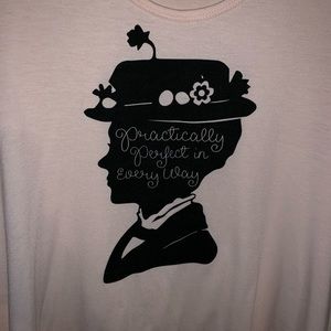 LuLaRoe perfect tee custom Marry Poppins medium